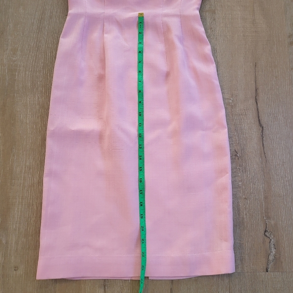 Vintage Pink Dress with Ruffles - Picture 3 of 5